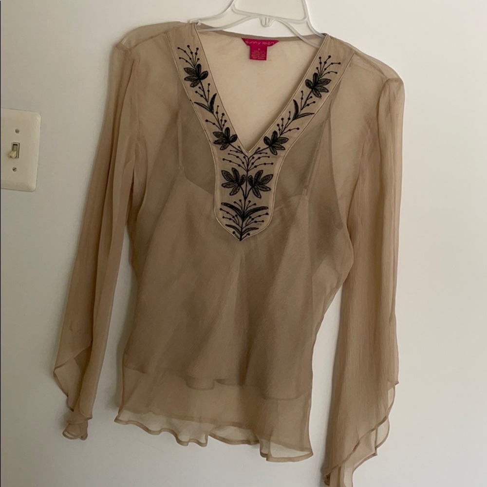 Champagne sheet top